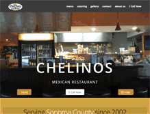 Tablet Screenshot of chelinosrestaurant.com